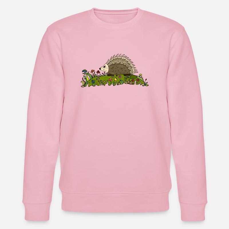 Igel - Stanley/Stella Unisex Bio-Sweatshirt CHANGER  - Hellrosa