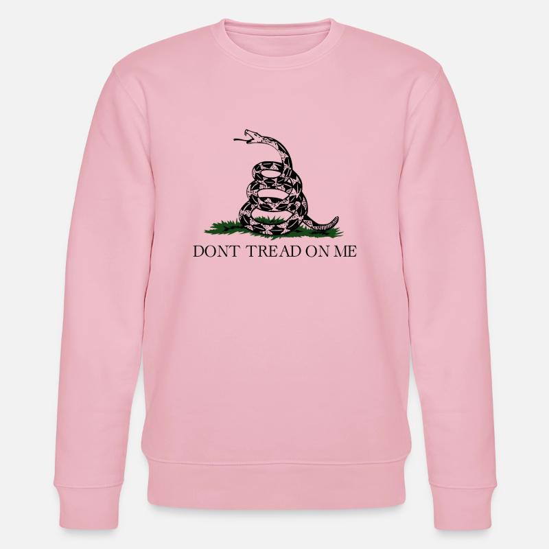 dont tread on me - Sweat bio CHANGER Stanley/Stella Unisexe - rose pâle