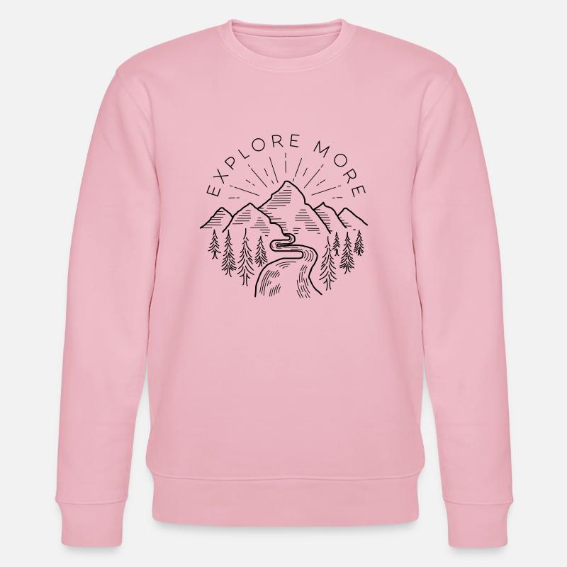 Explore more - Stanley/Stella CHANGER Unisex Organic Sweatshirt - cotton pink