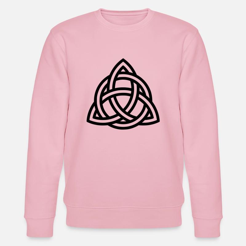 Celtic knot - Sweat bio CHANGER Stanley/Stella Unisexe - rose pâle