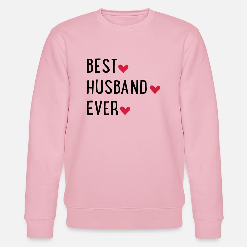 Ehemann - Stanley/Stella Unisex Bio-Sweatshirt CHANGER  - Hellrosa