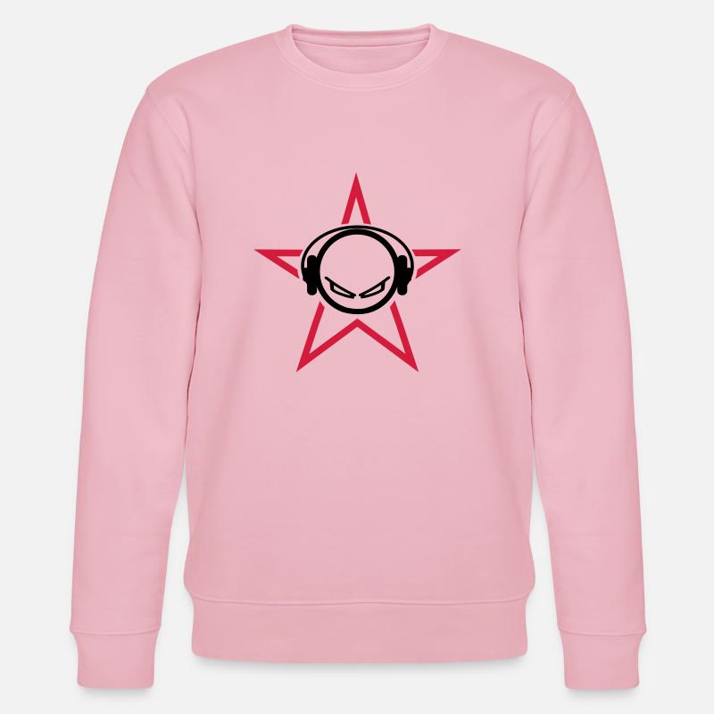 DJ - Stanley/Stella Unisex Bio-Sweatshirt CHANGER  - Hellrosa