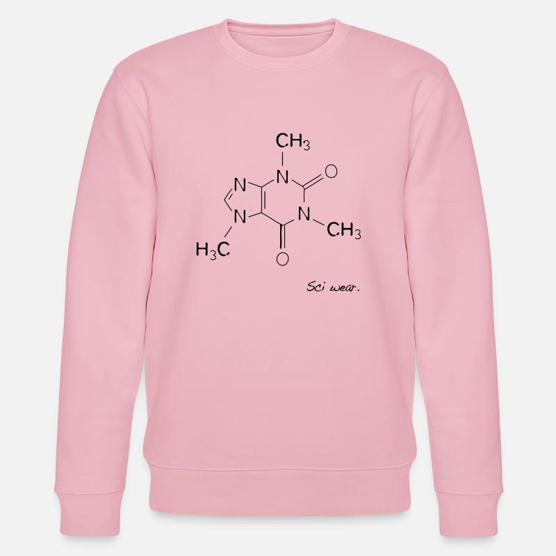 Koffein - Stanley/Stella Unisex Bio-Sweatshirt CHANGER  - Hellrosa