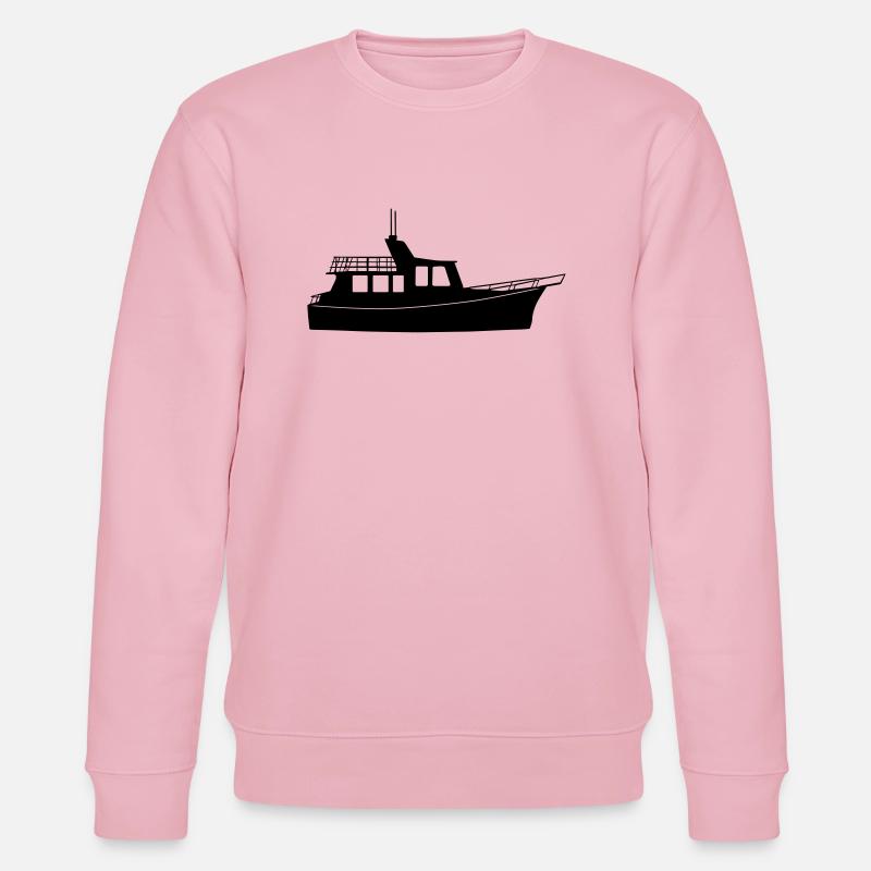 Boat de - Stanley/Stella Unisex Bio-Sweatshirt CHANGER  - Hellrosa