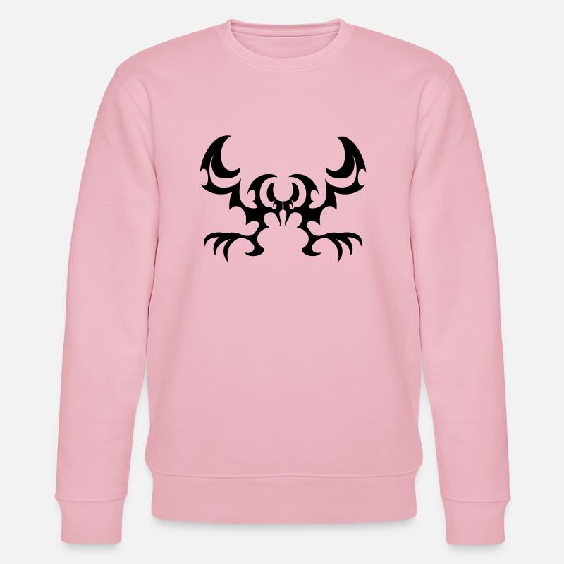 Fledermaus - Stanley/Stella Unisex Bio-Sweatshirt CHANGER  - Hellrosa