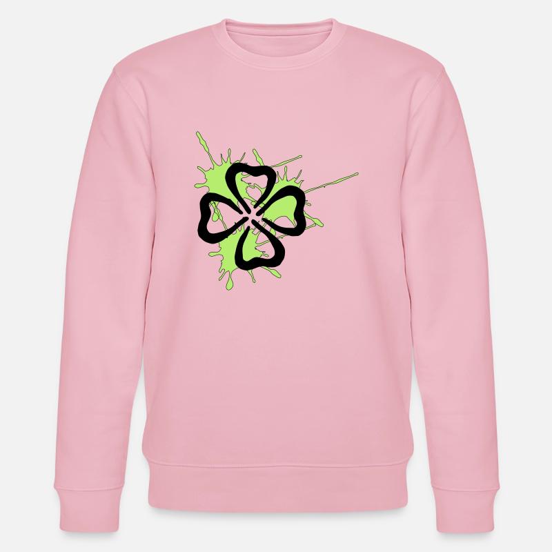 kleeblatt - Stanley/Stella Unisex Bio-Sweatshirt CHANGER  - Hellrosa