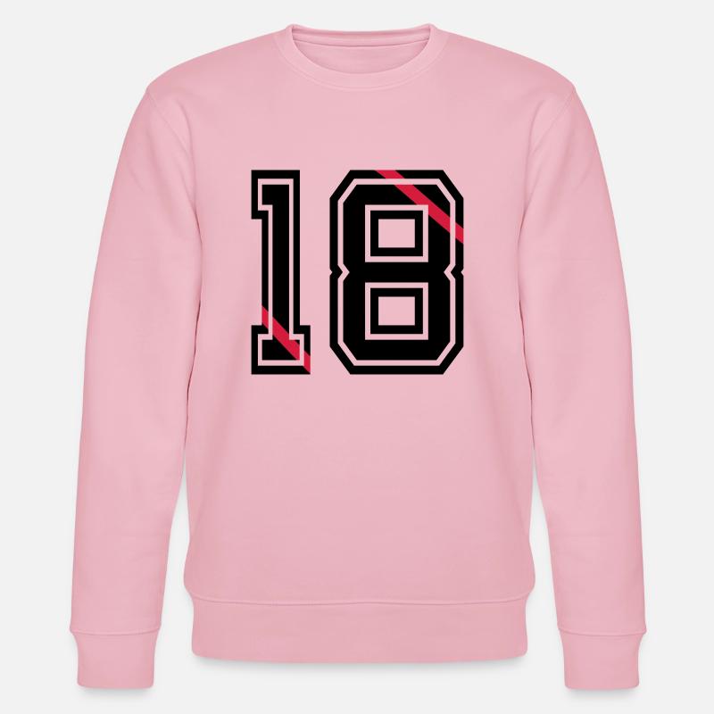 18 - Stanley/Stella Unisex Bio-Sweatshirt CHANGER  - Hellrosa