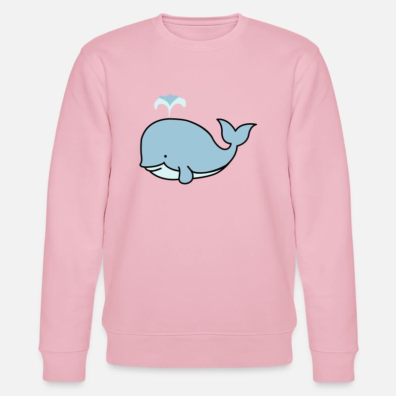 suesser_wal_02 - Sweat bio CHANGER Stanley/Stella Unisexe - rose pâle