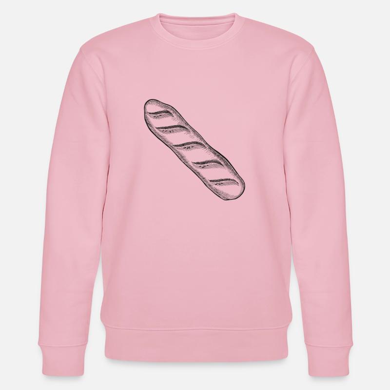 Baguette Design - Stanley/Stella Unisex Bio-Sweatshirt CHANGER  - Hellrosa