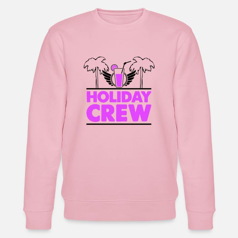 Holiday Crew - Stanley/Stella Unisex Bio-Sweatshirt CHANGER  - Hellrosa