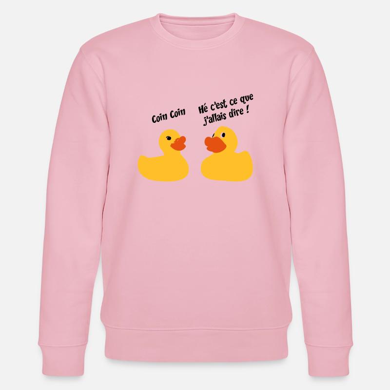 Canard - Stanley/Stella Unisex Bio-Sweatshirt CHANGER  - Hellrosa