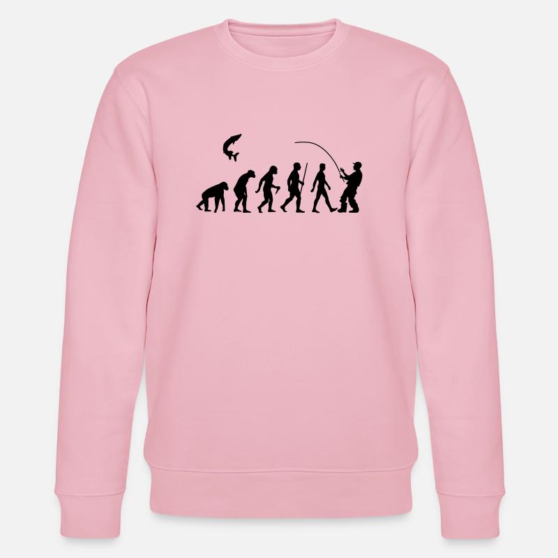 Evolution Fischer - Stanley/Stella Unisex Bio-Sweatshirt CHANGER  - Hellrosa