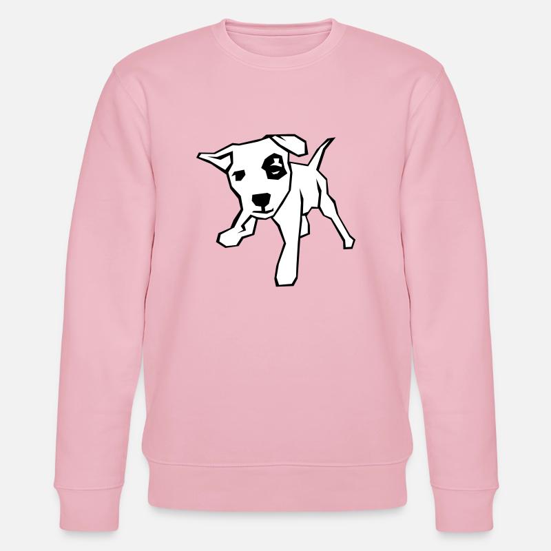 Chiot - Sweat bio CHANGER Stanley/Stella Unisexe - rose pâle