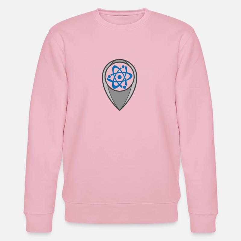 Mr. Universe Superhero - Stanley/Stella Unisex Bio-Sweatshirt CHANGER  - Hellrosa