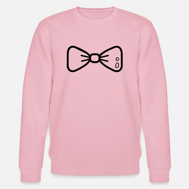bow tie - Stanley/Stella Unisex Bio-Sweatshirt CHANGER  - Hellrosa