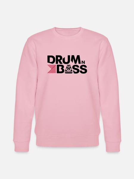 Drum n Bass - Stanley/Stella Unisex Bio-Sweatshirt CHANGER  - Hellrosa