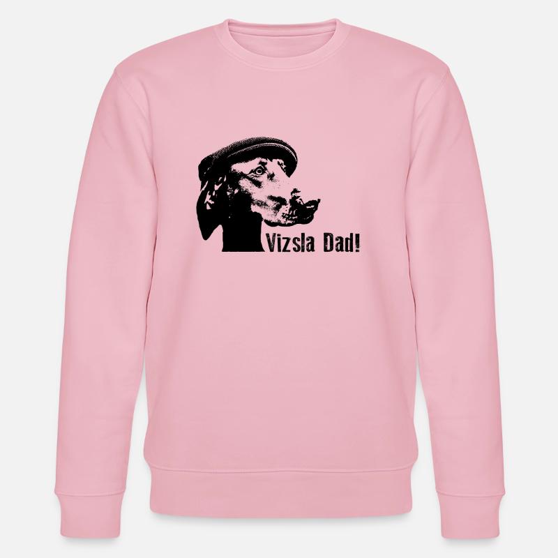 Magyar Vizsla Dad - Stanley/Stella Unisex Bio-Sweatshirt CHANGER - Hellrosa
