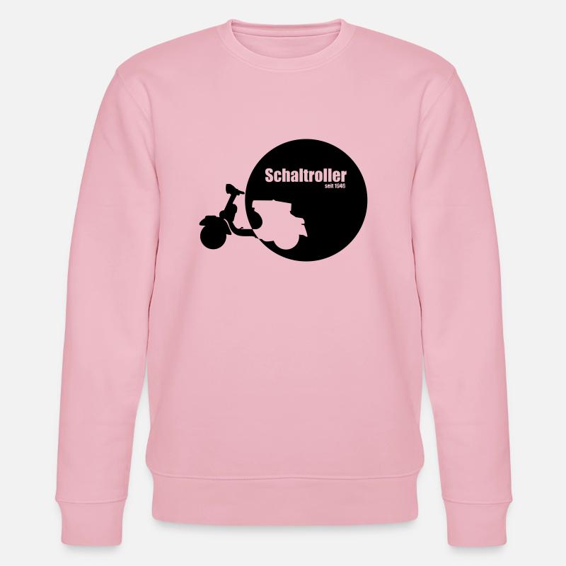 Schaltroller seit 1946 - Stanley/Stella Unisex Bio-Sweatshirt CHANGER  - Hellrosa