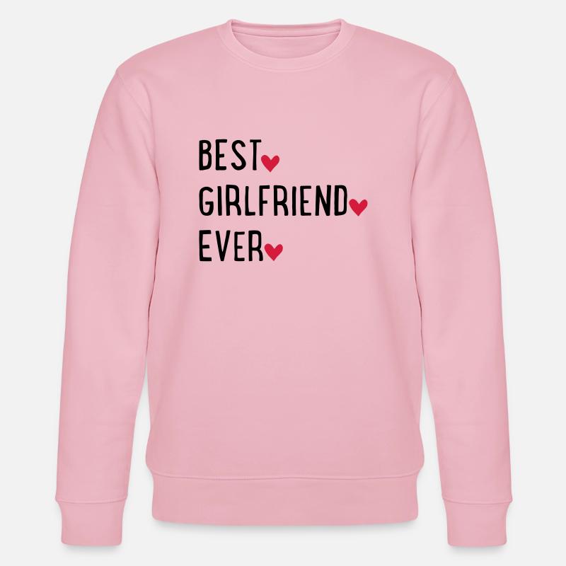 Freundin - Stanley/Stella Unisex Bio-Sweatshirt CHANGER  - Hellrosa