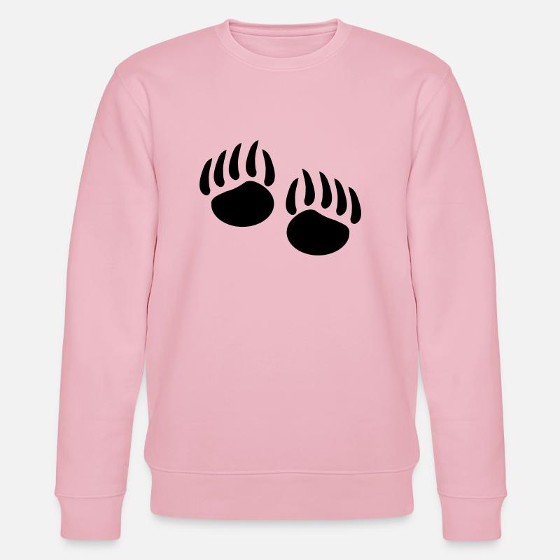 baerentatze2 - Stanley/Stella Unisex Bio-Sweatshirt CHANGER  - Hellrosa