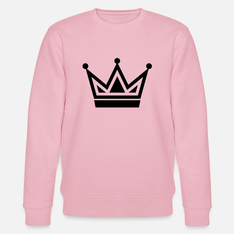 crown8 - Stanley/Stella CHANGER Unisex Organic Sweatshirt - cotton pink