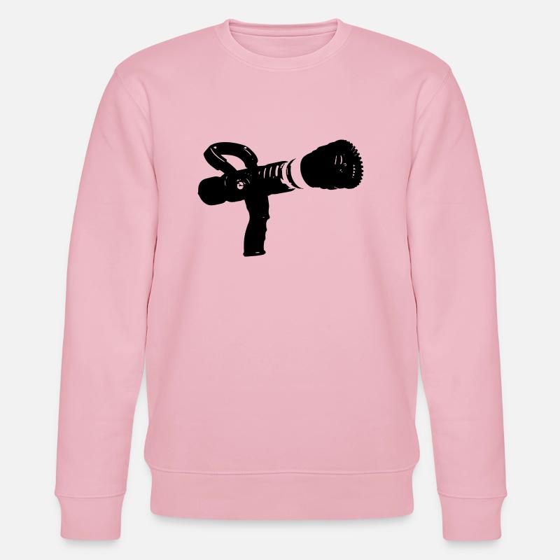 Pompier lance incendie LDV - Sweat bio CHANGER Stanley/Stella Unisexe - rose pâle