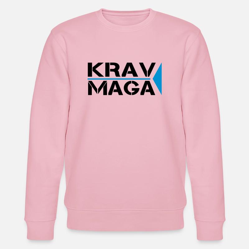 Krav Maga - Stanley/Stella Unisex Bio-Sweatshirt CHANGER  - Hellrosa