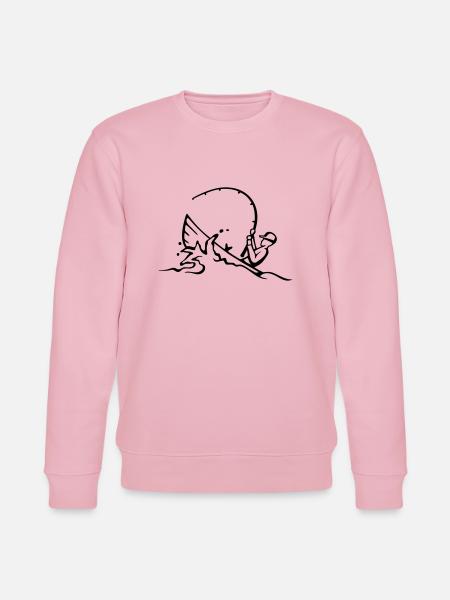 drill_it - Stanley/Stella Unisex Bio-Sweatshirt CHANGER  - Hellrosa