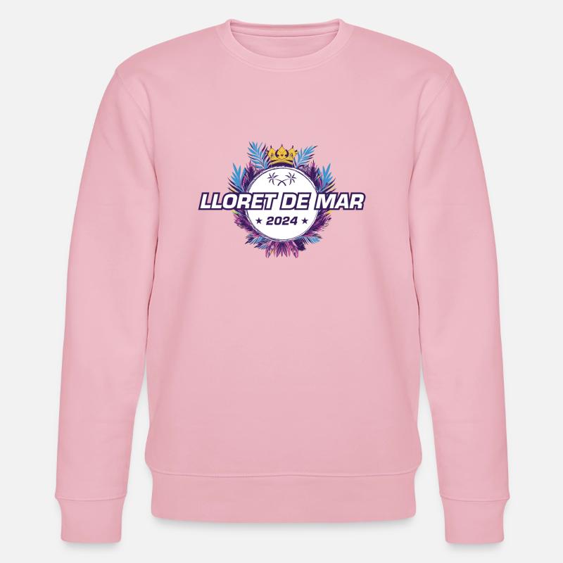 Lloret De Mar 2024 - Stanley/Stella Unisex Bio-Sweatshirt CHANGER  - Hellrosa