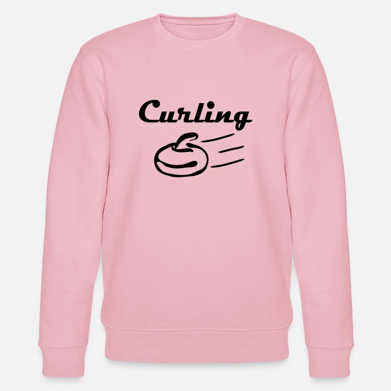 curling - Stanley/Stella Unisex Bio-Sweatshirt CHANGER  - Hellrosa