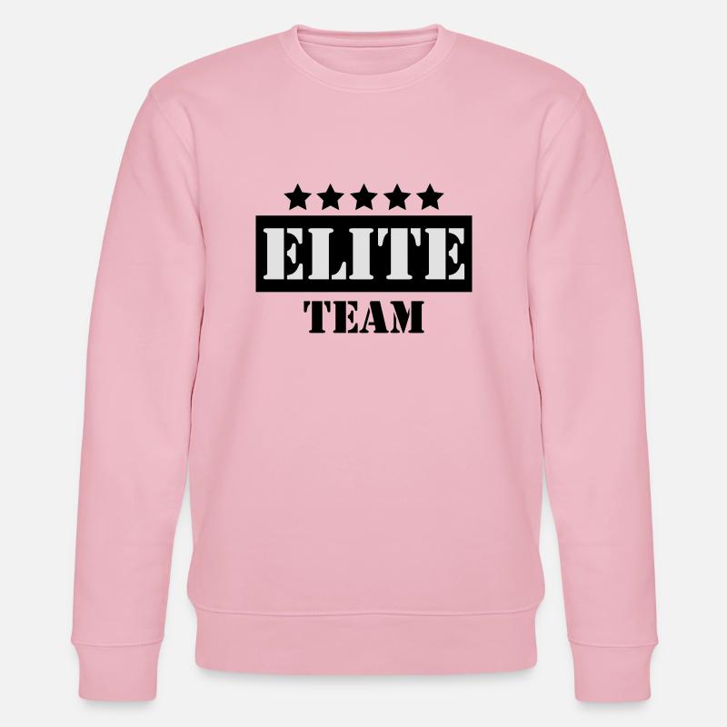 Elite team - Stanley/Stella Unisex Bio-Sweatshirt CHANGER  - Hellrosa