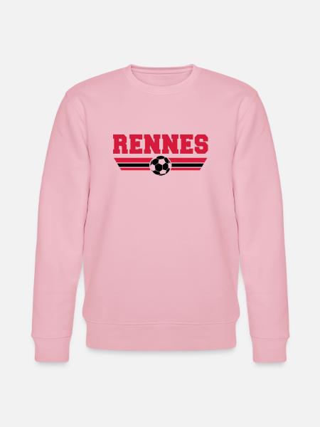 Rennes Fußball 2013 - Stanley/Stella Unisex Bio-Sweatshirt CHANGER - Hellrosa