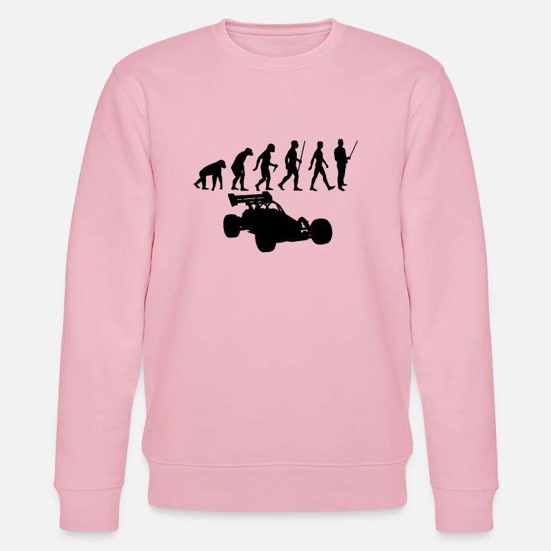 Evolution rc car - Stanley/Stella Unisex Bio-Sweatshirt CHANGER  - Hellrosa