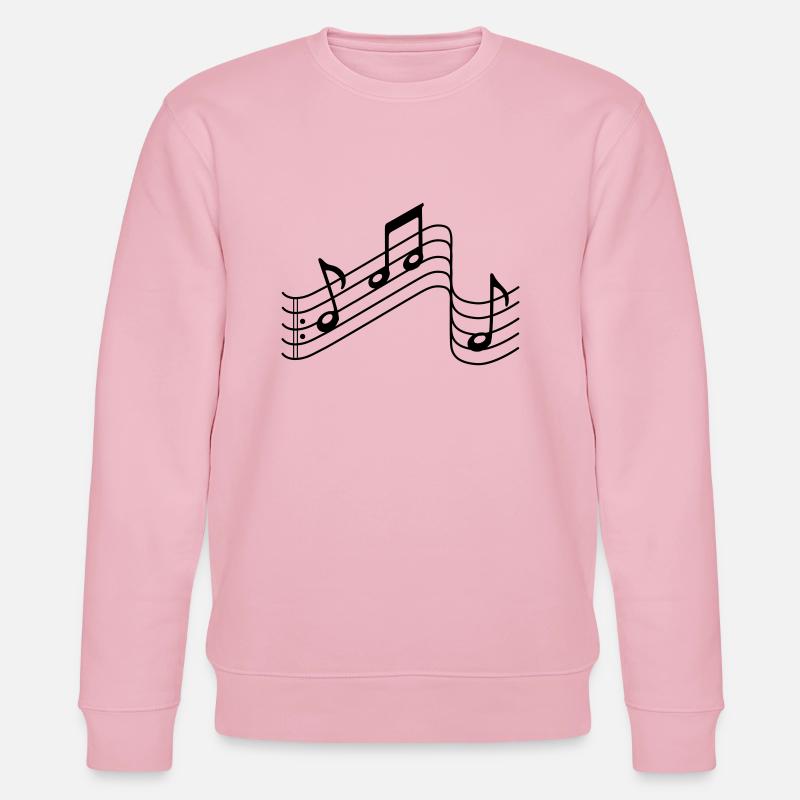 musik - Stanley/Stella Unisex Bio-Sweatshirt CHANGER  - Hellrosa