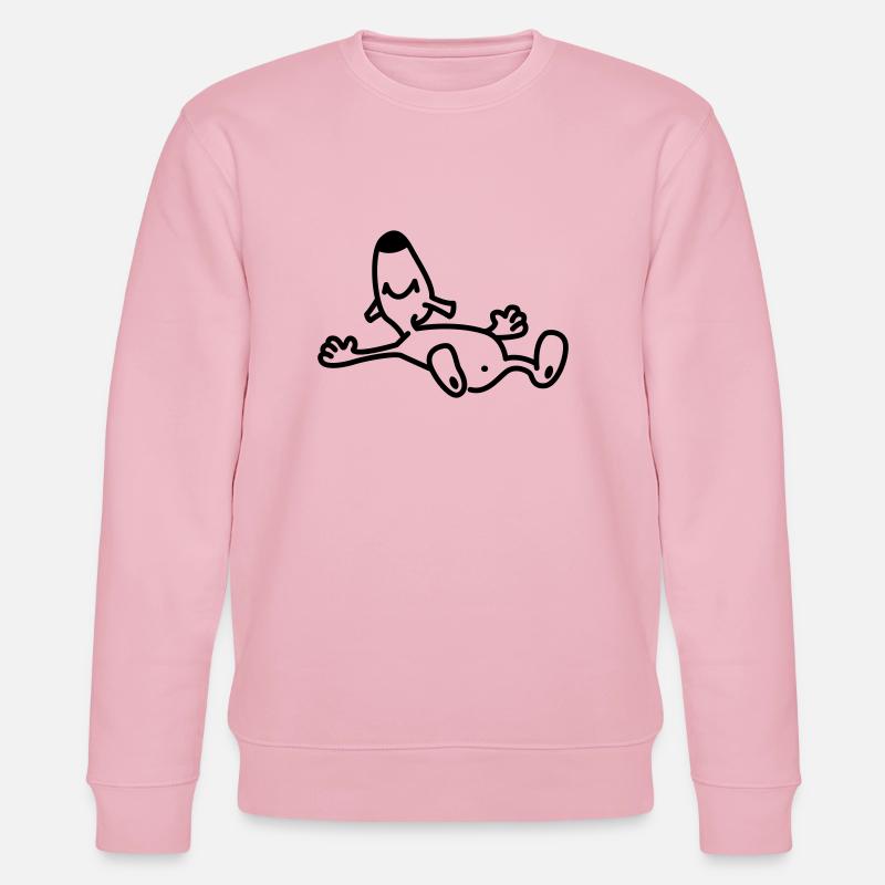 schnupper2 - Stanley/Stella CHANGER Unisex Organic Sweatshirt - cotton pink