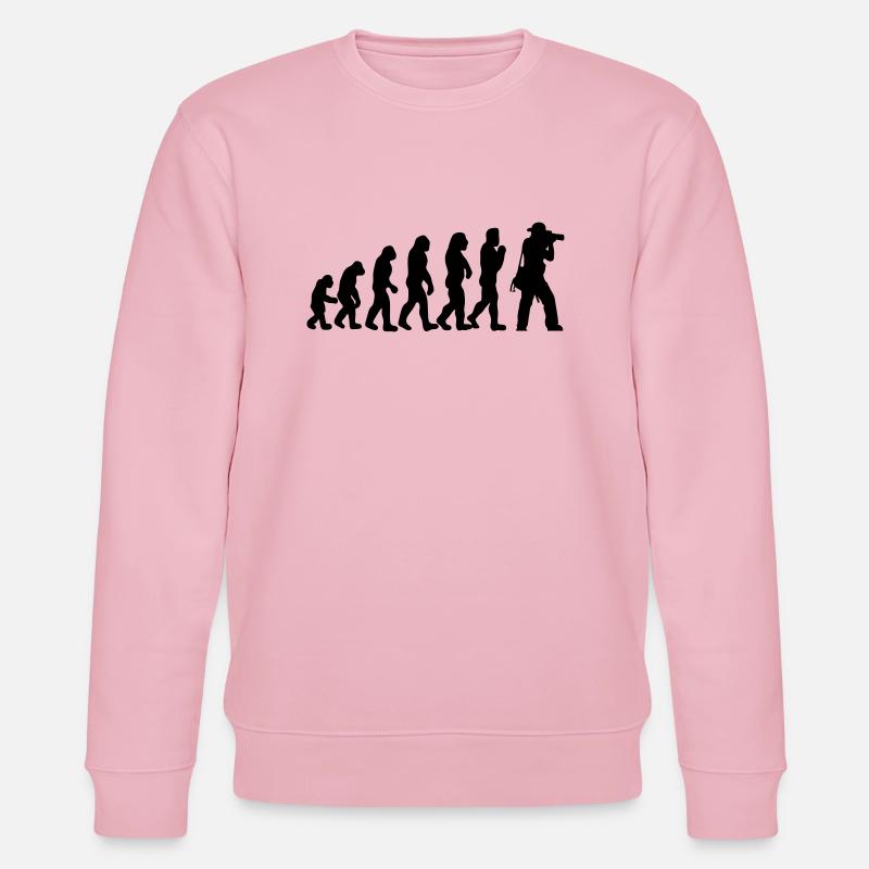 fotograf - Stanley/Stella Unisex Bio-Sweatshirt CHANGER  - Hellrosa