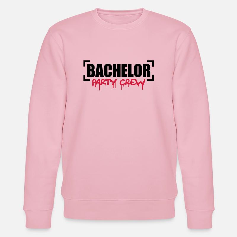 Bachelor Party Crew - Stanley/Stella Unisex Bio-Sweatshirt CHANGER  - Hellrosa