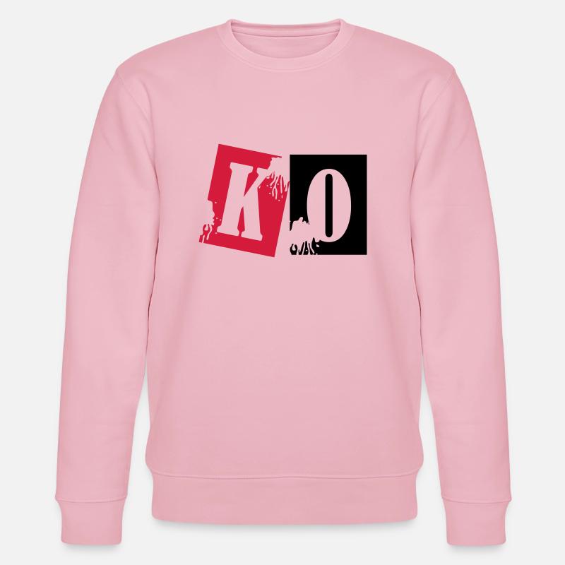 ko_boxing_02 - Stanley/Stella Unisex Bio-Sweatshirt CHANGER  - Hellrosa