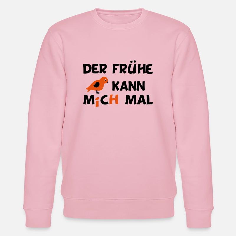 lustiger Spruch - Stanley/Stella Unisex Bio-Sweatshirt CHANGER - Hellrosa