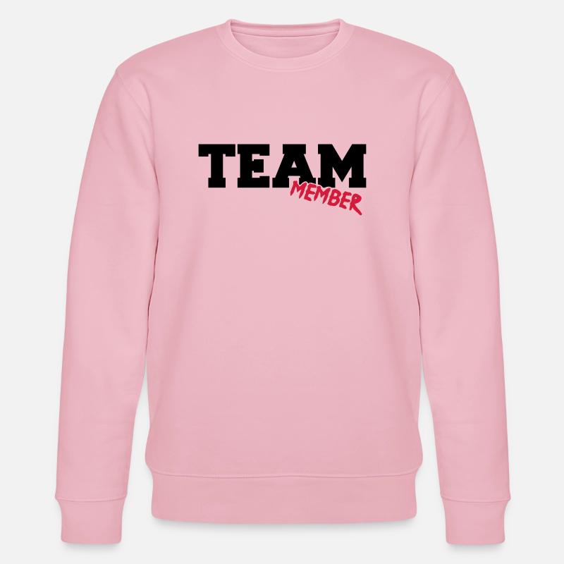 team_member - Sweat bio CHANGER Stanley/Stella Unisexe - rose pâle