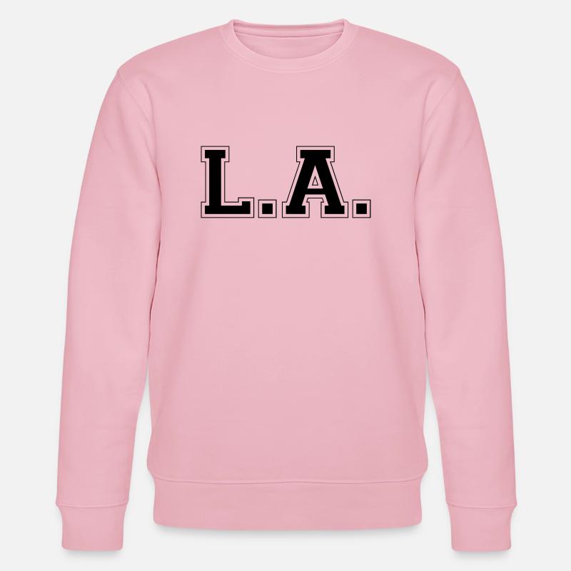 LA - Los Angeles - Sweat bio CHANGER Stanley/Stella Unisexe - rose pâle