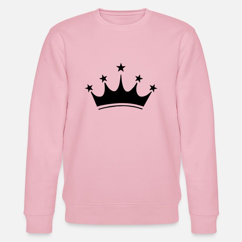 crown krone2 - Stanley/Stella Unisex Bio-Sweatshirt CHANGER  - Hellrosa