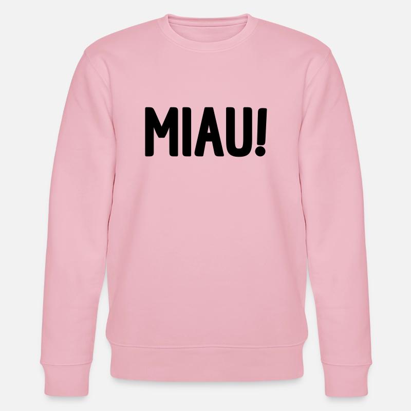 MIAU! - Stanley/Stella Unisex Bio-Sweatshirt CHANGER  - Hellrosa