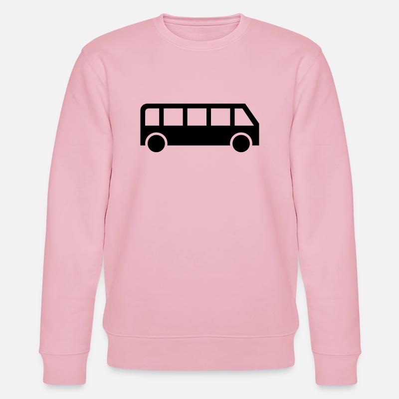 Bus - Stanley/Stella Unisex Bio-Sweatshirt CHANGER  - Hellrosa