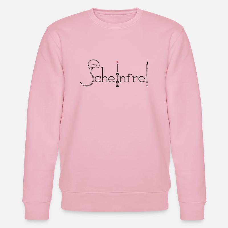 Scheinfrei - Stanley/Stella Unisex Bio-Sweatshirt CHANGER  - Hellrosa