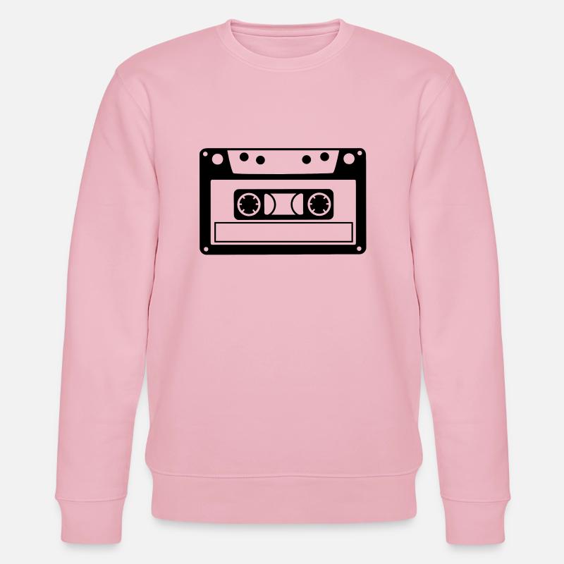 musikkassette - Stanley/Stella Unisex Bio-Sweatshirt CHANGER  - Hellrosa