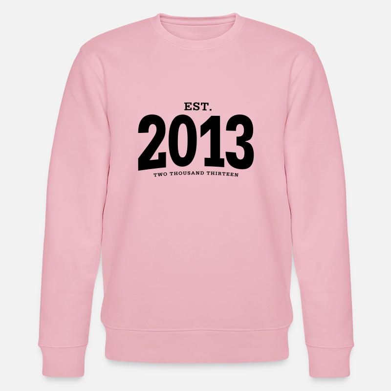 EST. 2013 Two Thousand Thirteen - Stanley/Stella Unisex Bio-Sweatshirt CHANGER  - Hellrosa