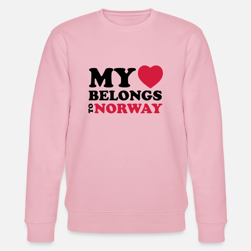 MHBT NORWAY - Stanley/Stella Unisex Bio-Sweatshirt CHANGER  - Hellrosa