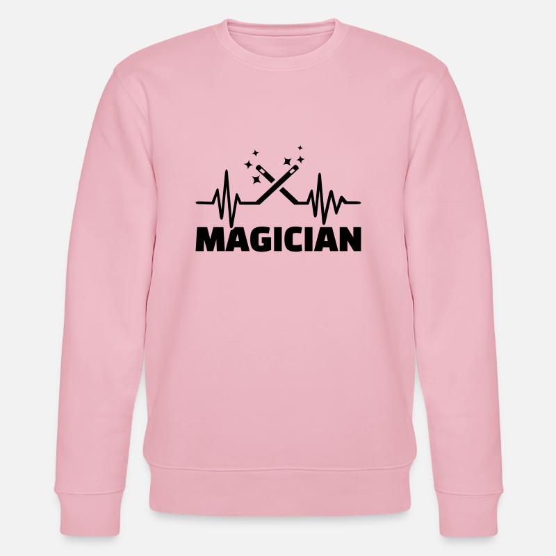 Magicien - Sweat bio CHANGER Stanley/Stella Unisexe - rose pâle