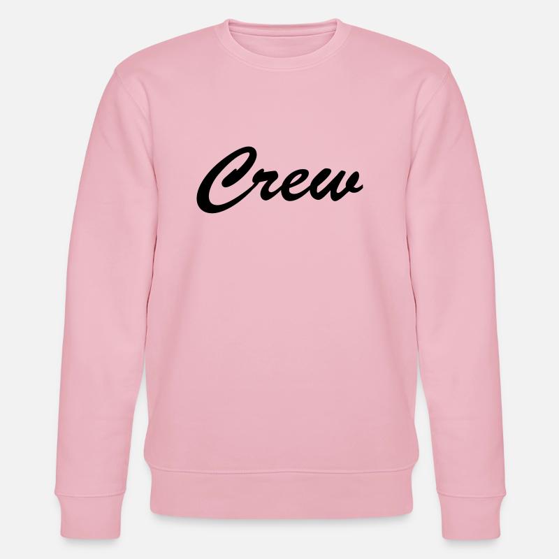 crew - Sweat bio CHANGER Stanley/Stella Unisexe - rose pâle